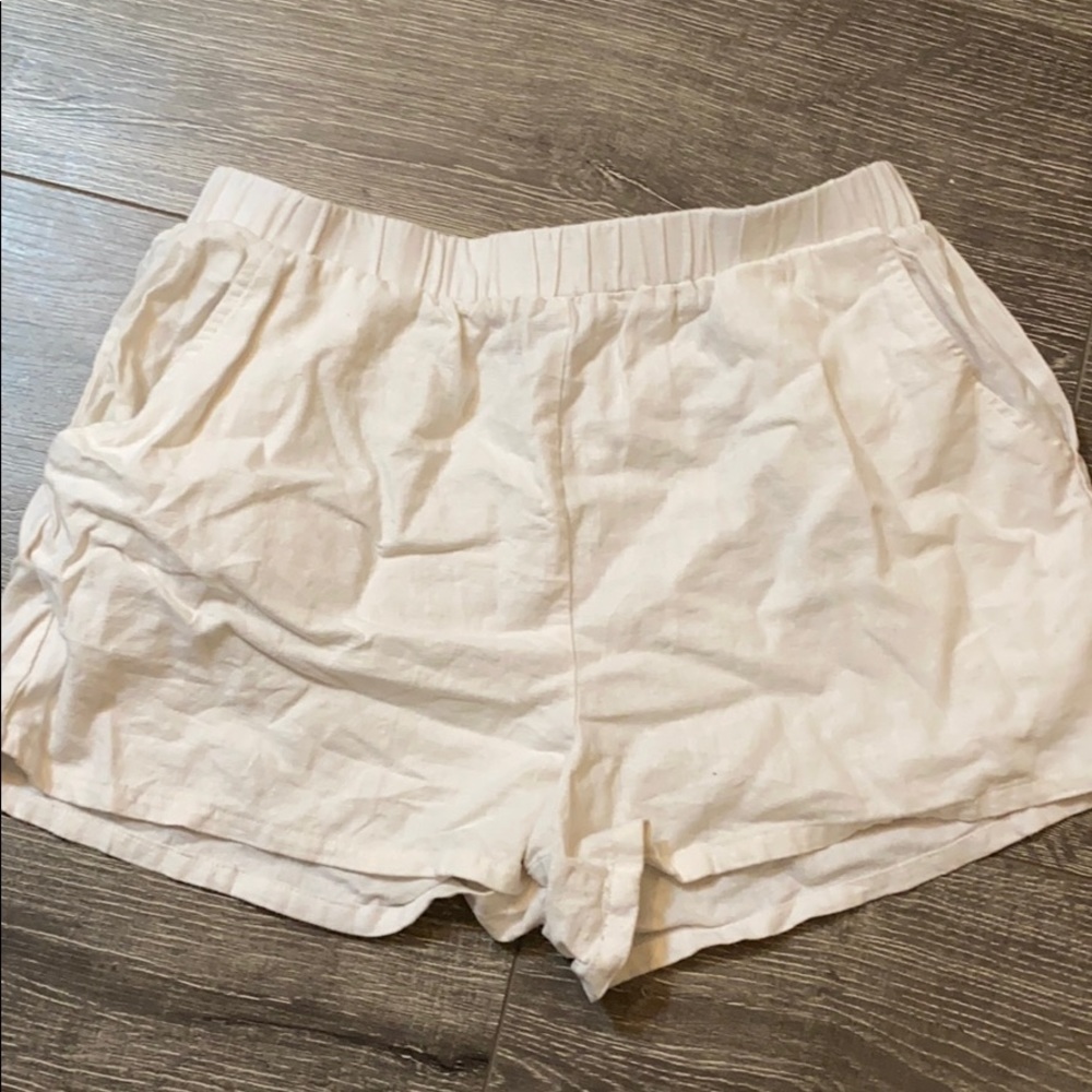 White shorts
